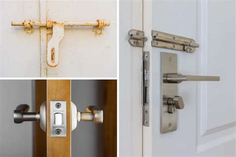 types of door latch